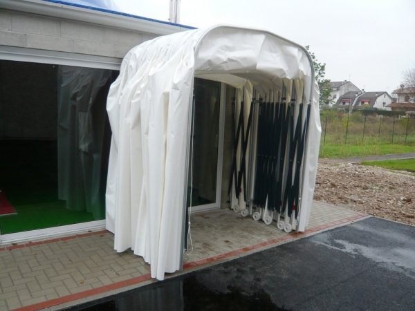 Manga de paso desinfección con LUV